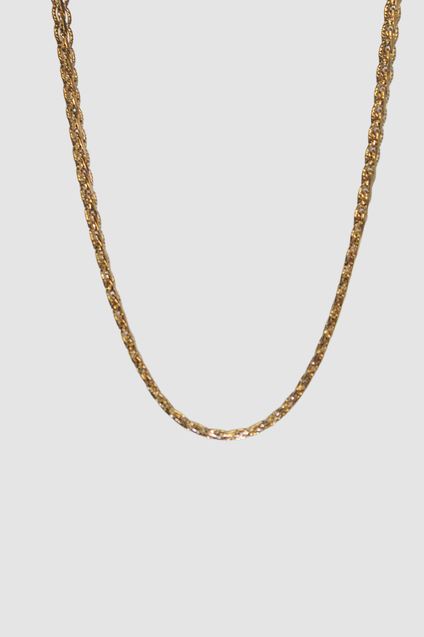 Braided Chain Necklace