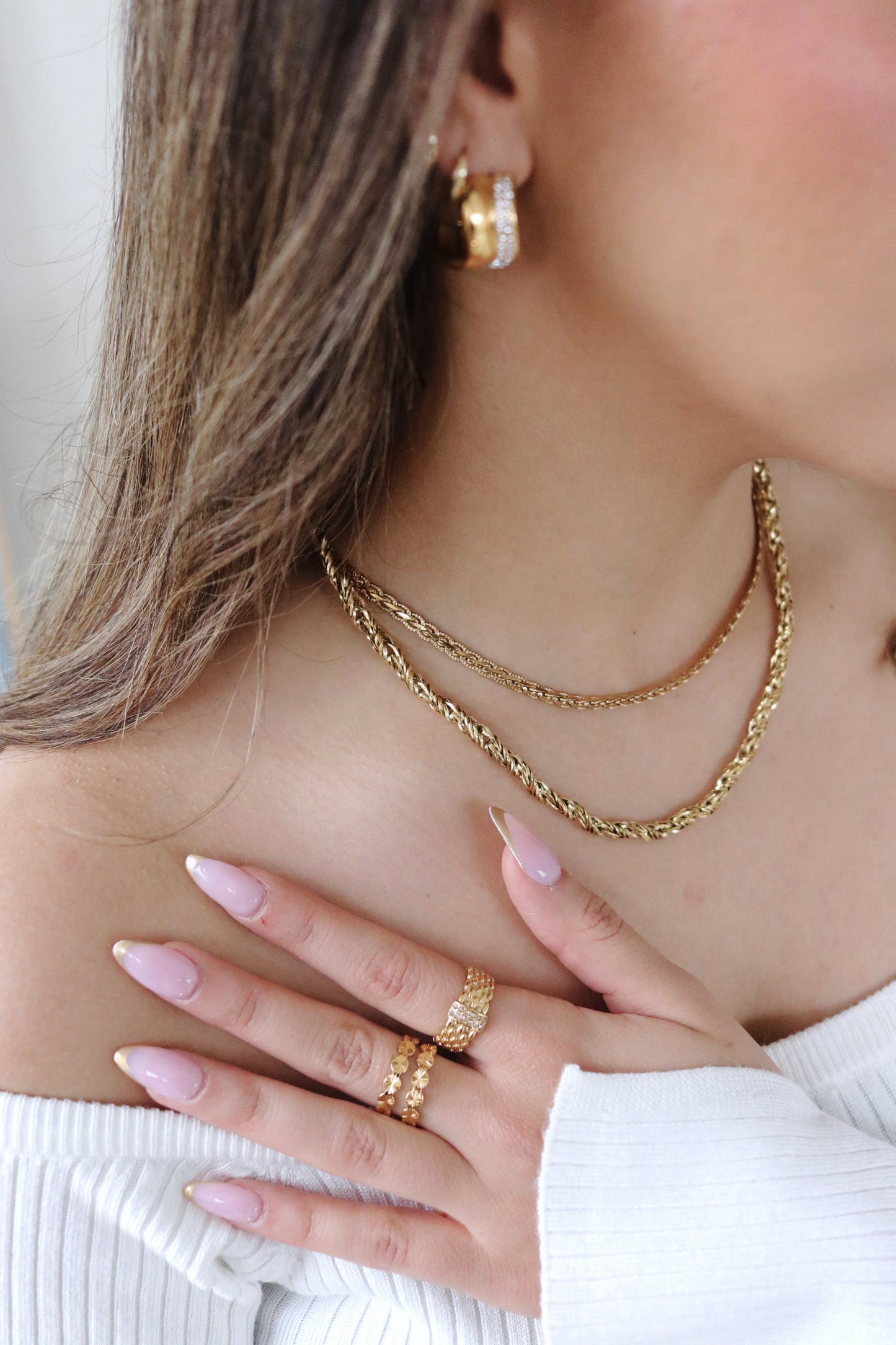 Braided Chain Necklace