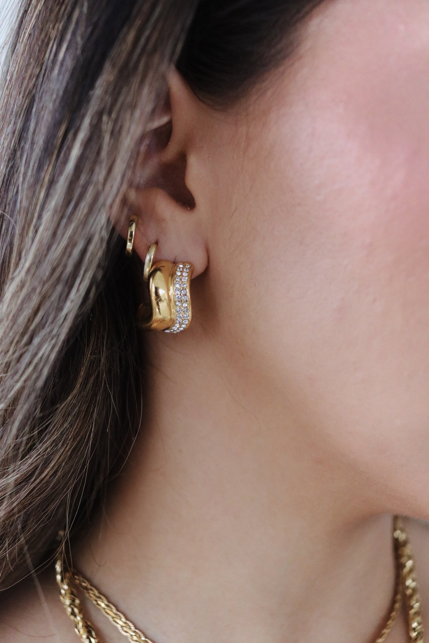 Dani Swirl Earrings