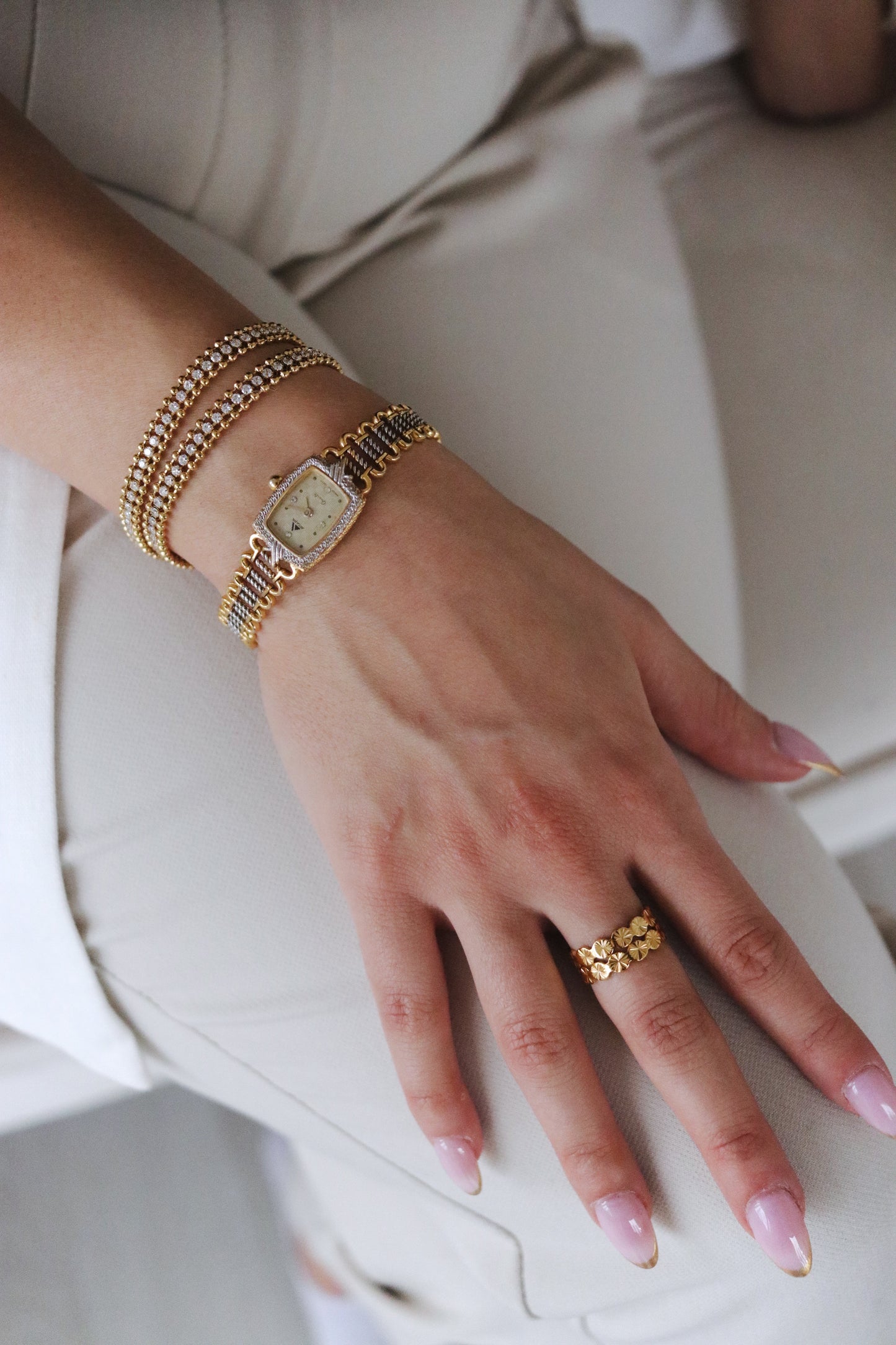 Thin Tennis Bracelet